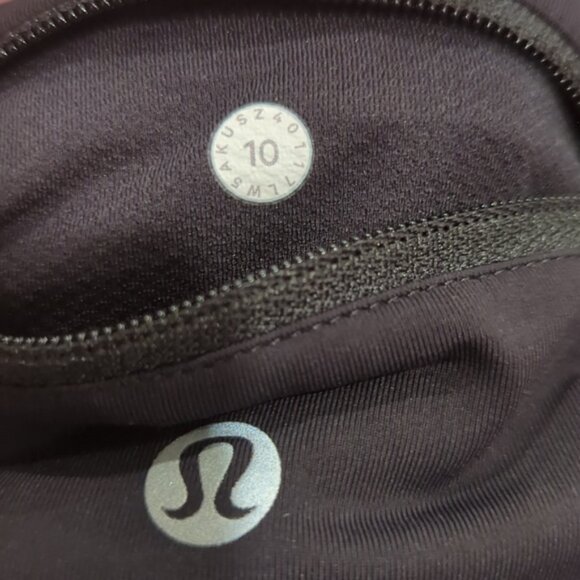 Lululemon Speed Tight V Heathered Black / Deep Coal - Picture 7 of 12